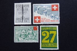 (m708) Infanterie Wit 278/1 + 284/1 + 297/1 + 309/1 *