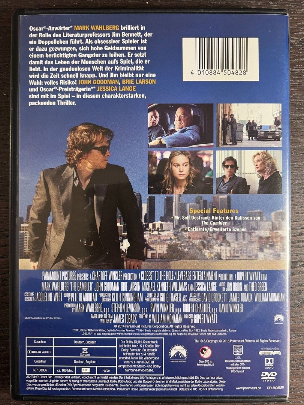 Tutti i DVDs: The Gambler – Usato da Zürich venduto da FilmFreunde 1