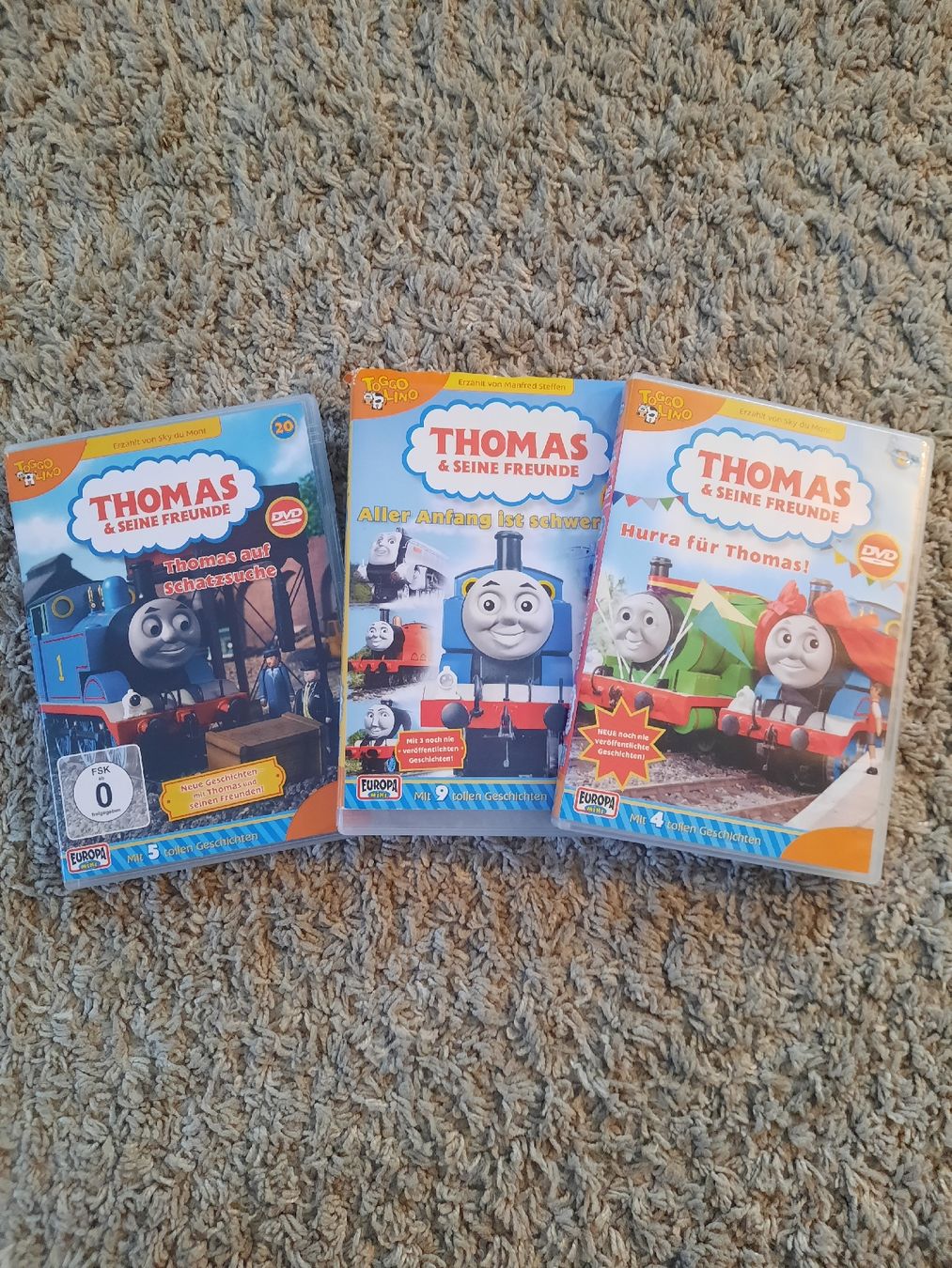 Tutti i DVDs: Thomas & seine Freunde DVDs, 3 Stück – Usato da Niederbuchsiten venduto da Cheasily
