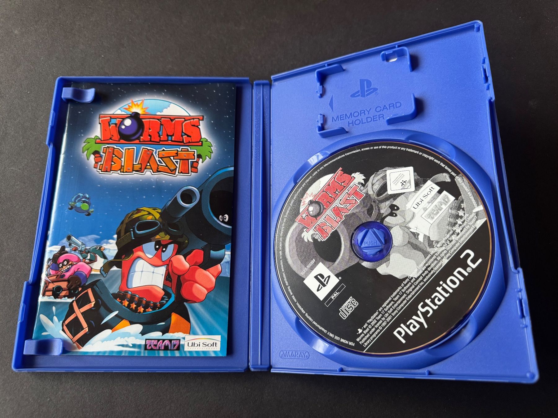 Sony Jeux: WORMS BLAST SPIEL FÜR PS2 – D'occasion à Hägendorf par bri_v995 1