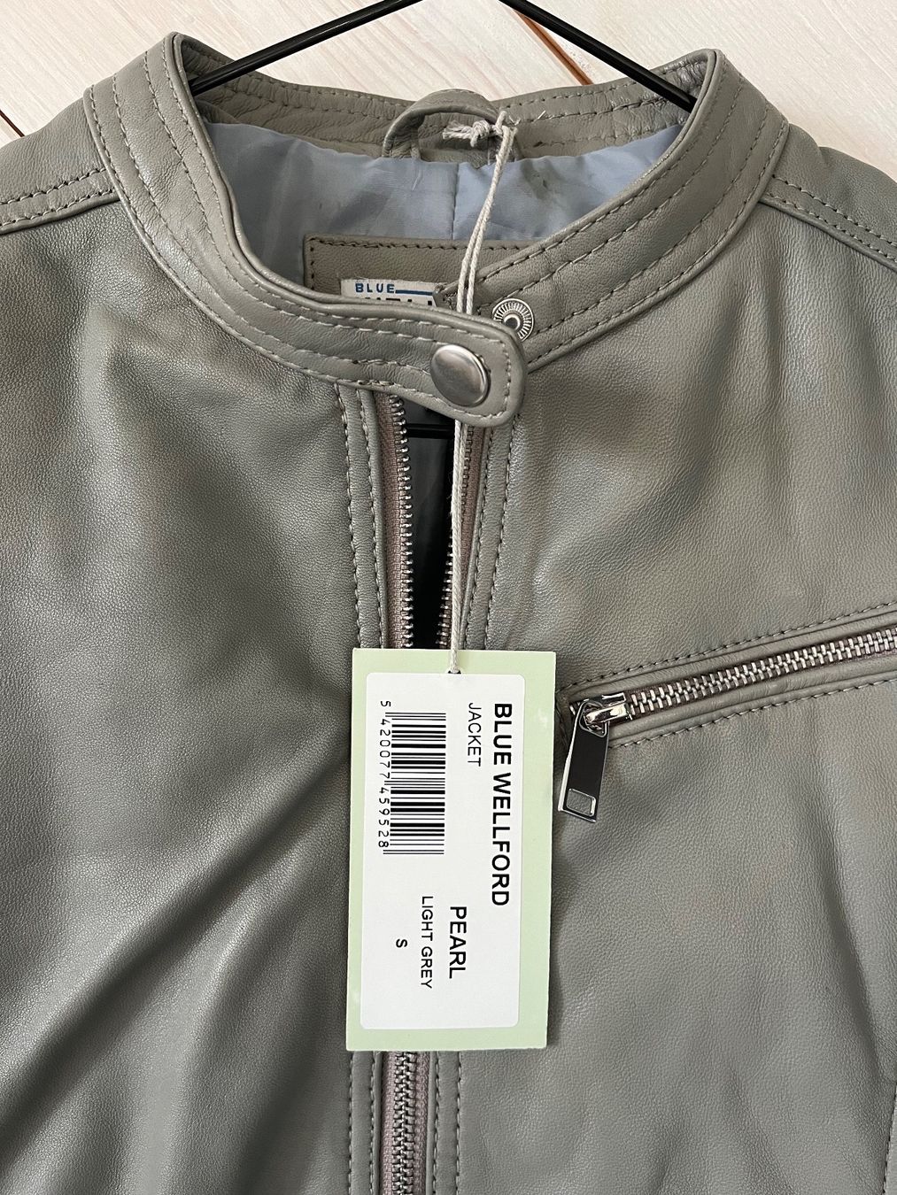 Giacche: Jacket Blue Wellford en cuir de mouton S – Nuovo e nell'imballaggio originale da Estavayer-le-Lac venduto da mcha 2