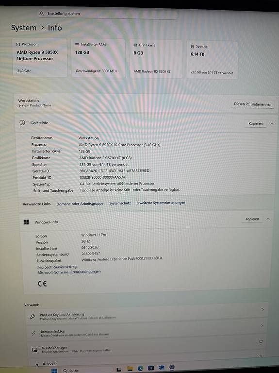 PCs: Plug&Play -Workstation mit 128GB (!) RAM – Gebraucht aus Frauenfeld von fil_9t6t 4