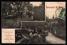 Sion, L'arrivée des Pélerins Hotel Not