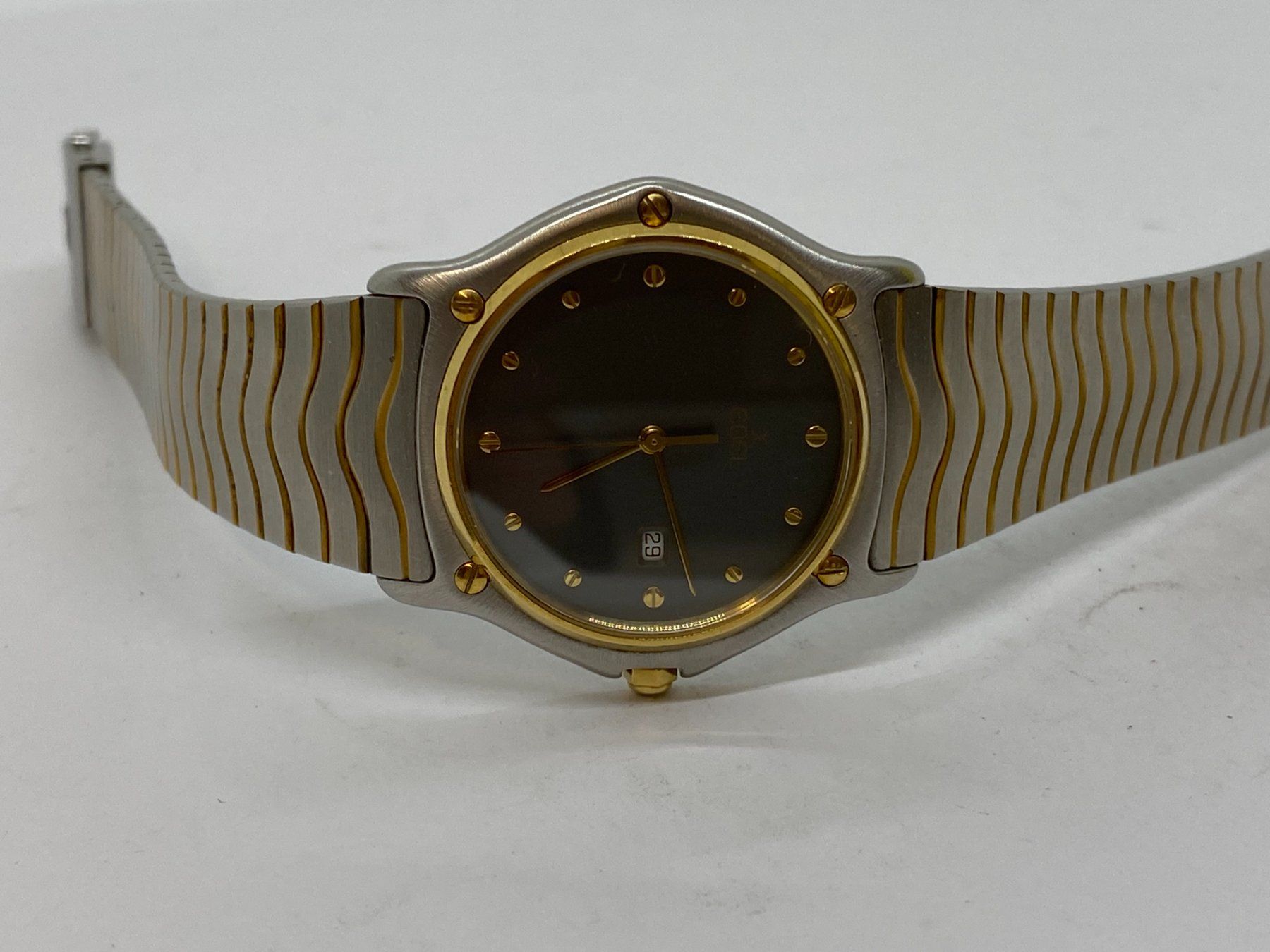 Ebel Orologi: EBEL Wave 35mm Quarz läuft/i494 – Usato da Bern venduto da JMsoehne1987 3