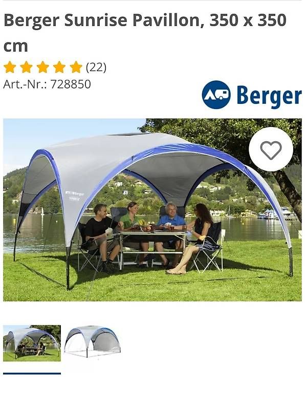 Zelte & Pavillons: Berger Sunset Pavillon – Neu und originalverpackt aus würenlingen von buc_8sh7 1