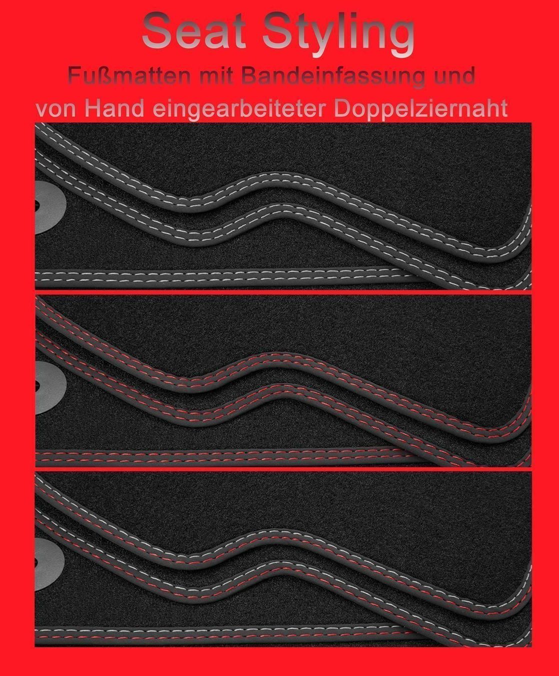 Seat Tappeti & Tappetini: DN Autoteppich Seat Leon 3 2012- – Nuovo e nell'imballaggio originale da Rielasingen-Worblingen venduto da Exklusivautoteppiche 3