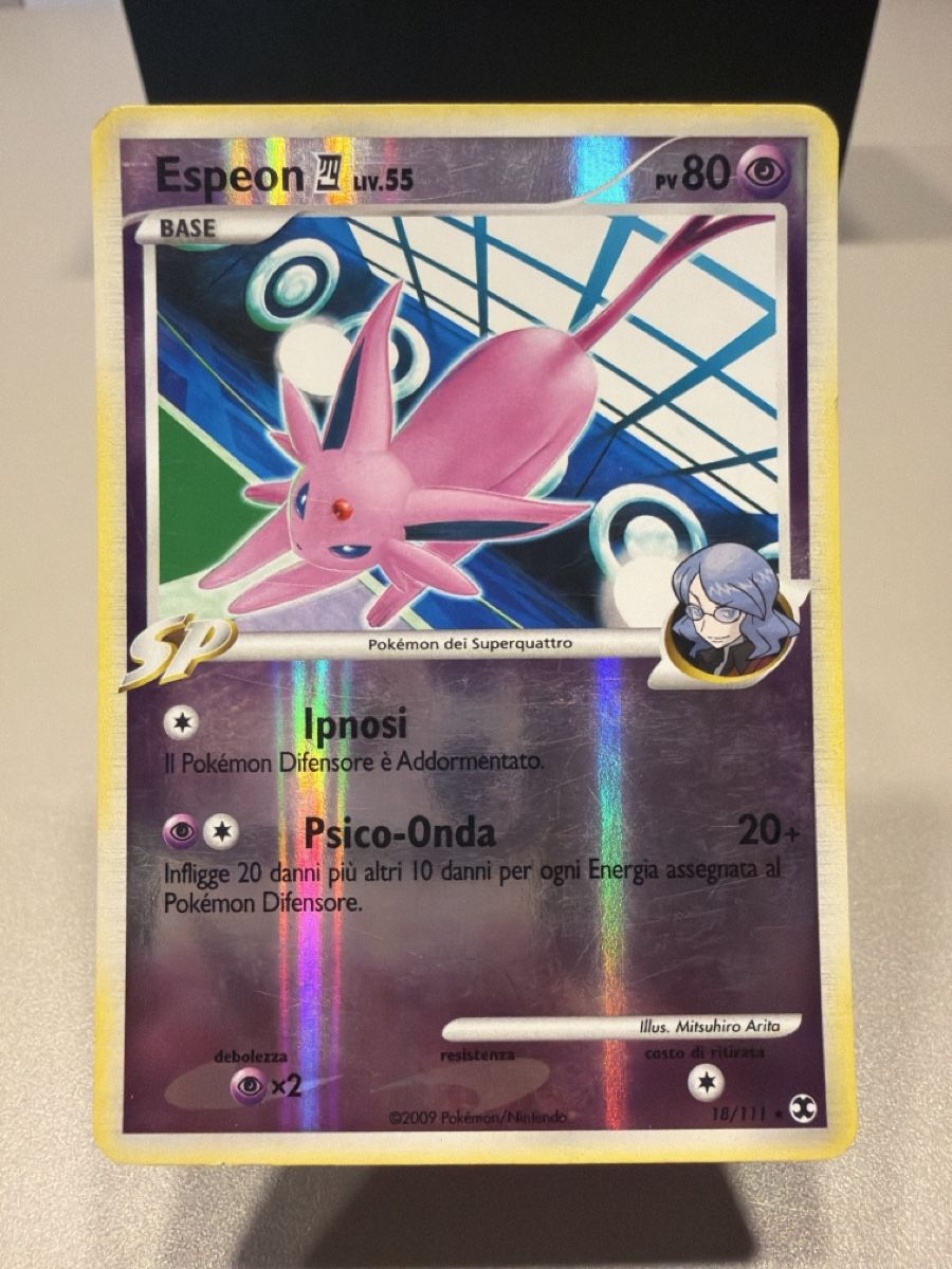 Pokémon Carte collezionabili: Espeon Holo 18/111 – Usato da Cadro venduto da rarecandycustoms