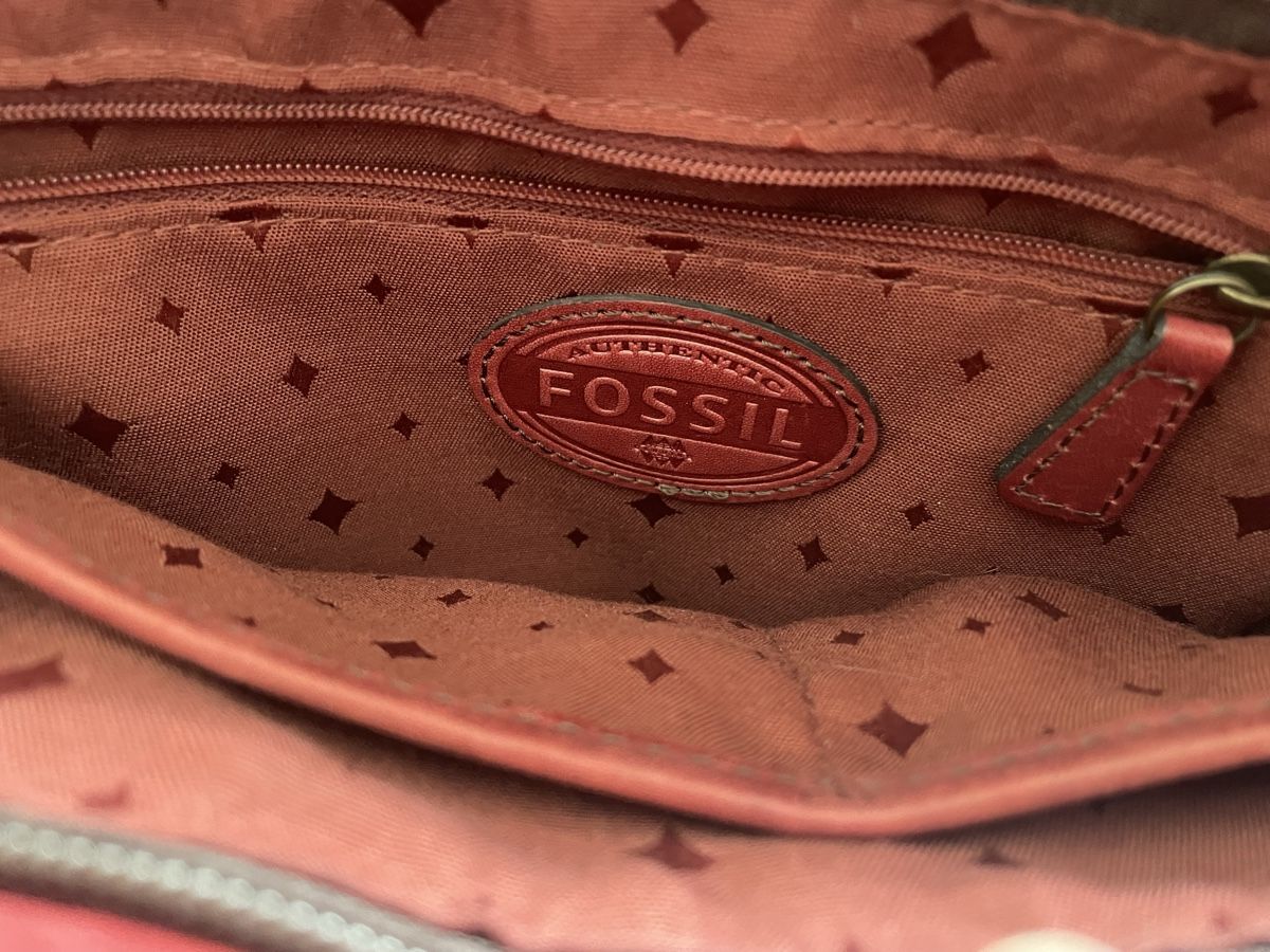 Fossil Borse da donna: FOSSIL Tasche Echt Leder Weinrot – Nuovo (secondo la descrizione) da Winterthur venduto da Sauter3000 2