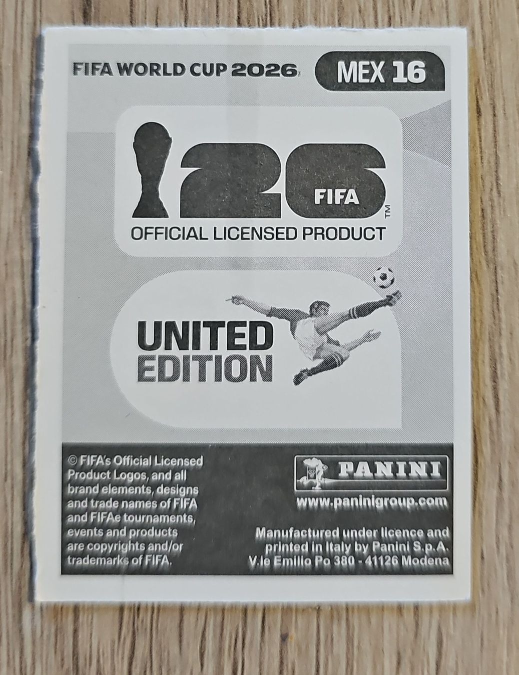 Panini Sammelbilder & Trading cards: FIFA World Cup 2026 Panini Sticker MEX 16 – Neu und originalverpackt aus Biel VS von volcom8702