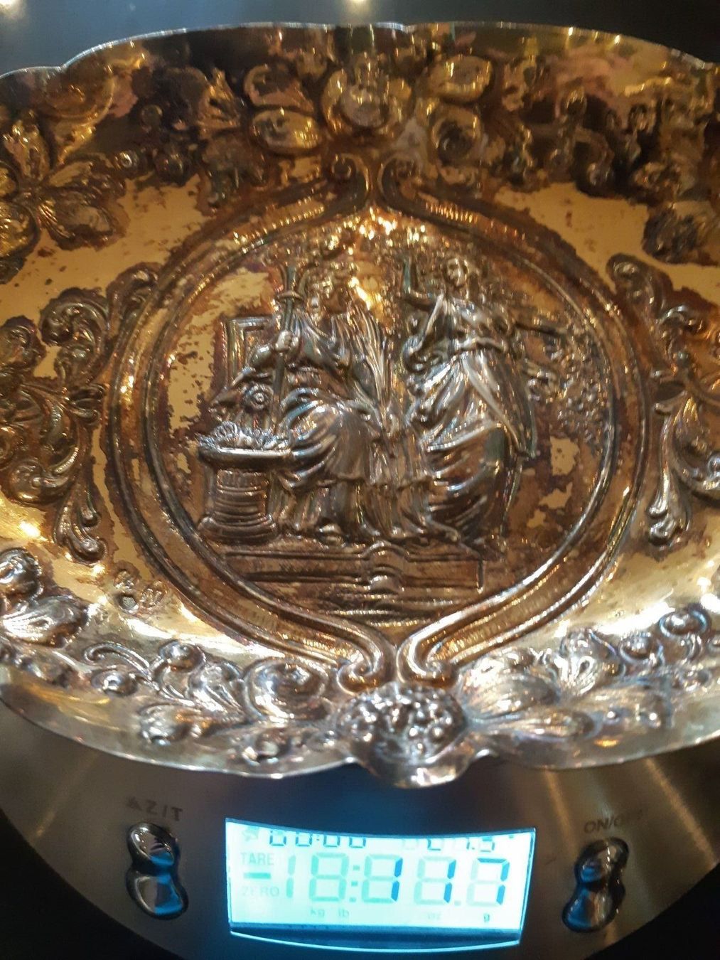 Ciotole: Silber Weinprobierschale Augsburg – Usato da Grindelwald venduto da carro5 8