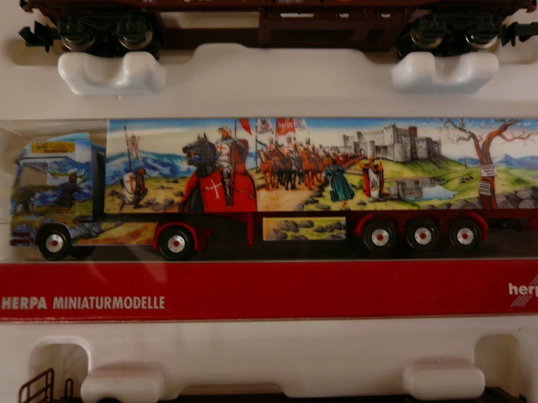 Trix Modelleisenbahnen: MINITRIX SET Monument Train MIT LKW,S HERPA WELTGESCCHICHTE – Neu und originalverpackt aus Pfaffnau von nolff 6
