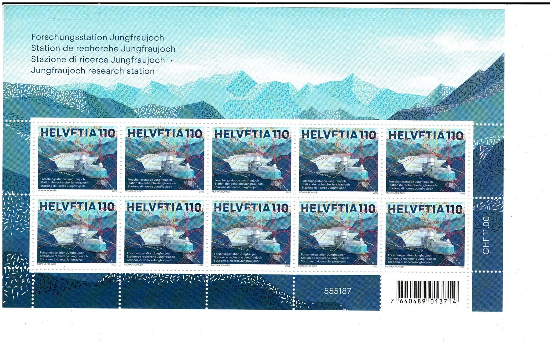 Tutti i francobolli: Station Jungfraujoch 1 KB ** – Nuovo (secondo la descrizione) da Lausanne venduto da Whorvath