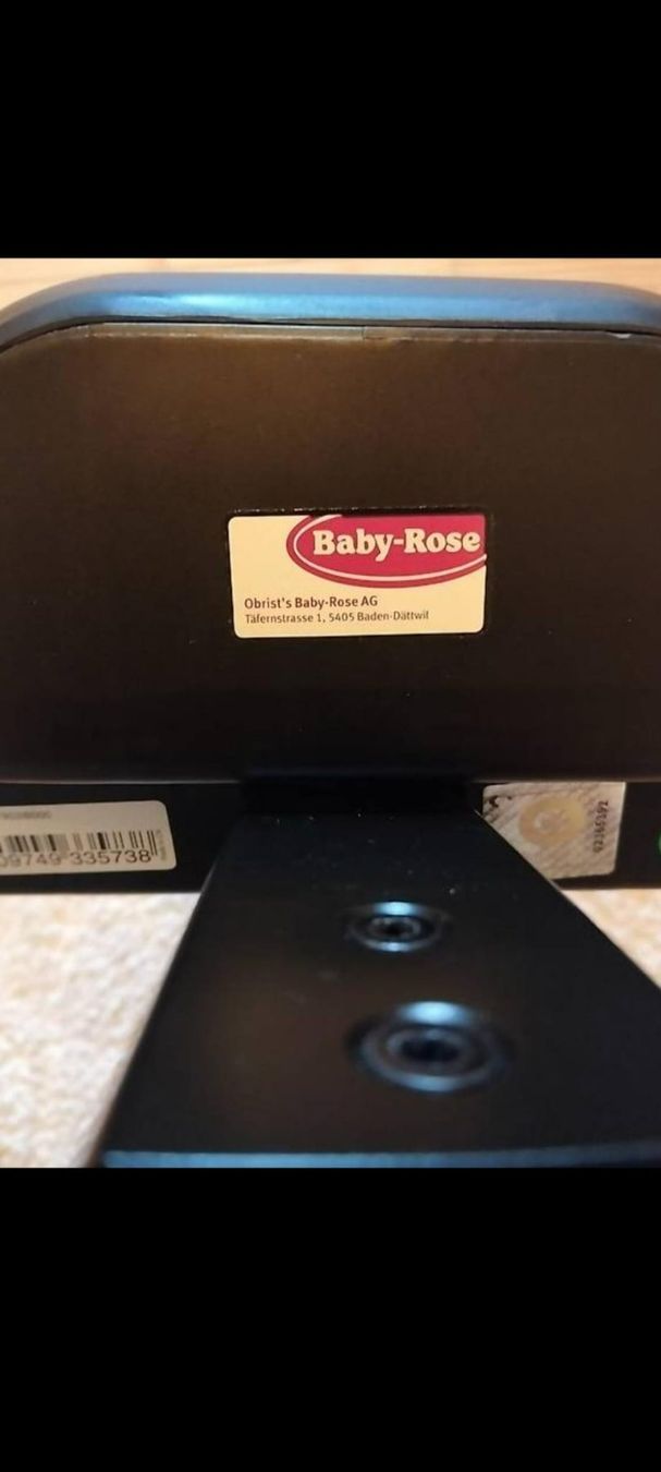 Seggiolini per auto: Baby-Rose Autositz Basisstation – Usato da Lyss venduto da yan_zq9y 1