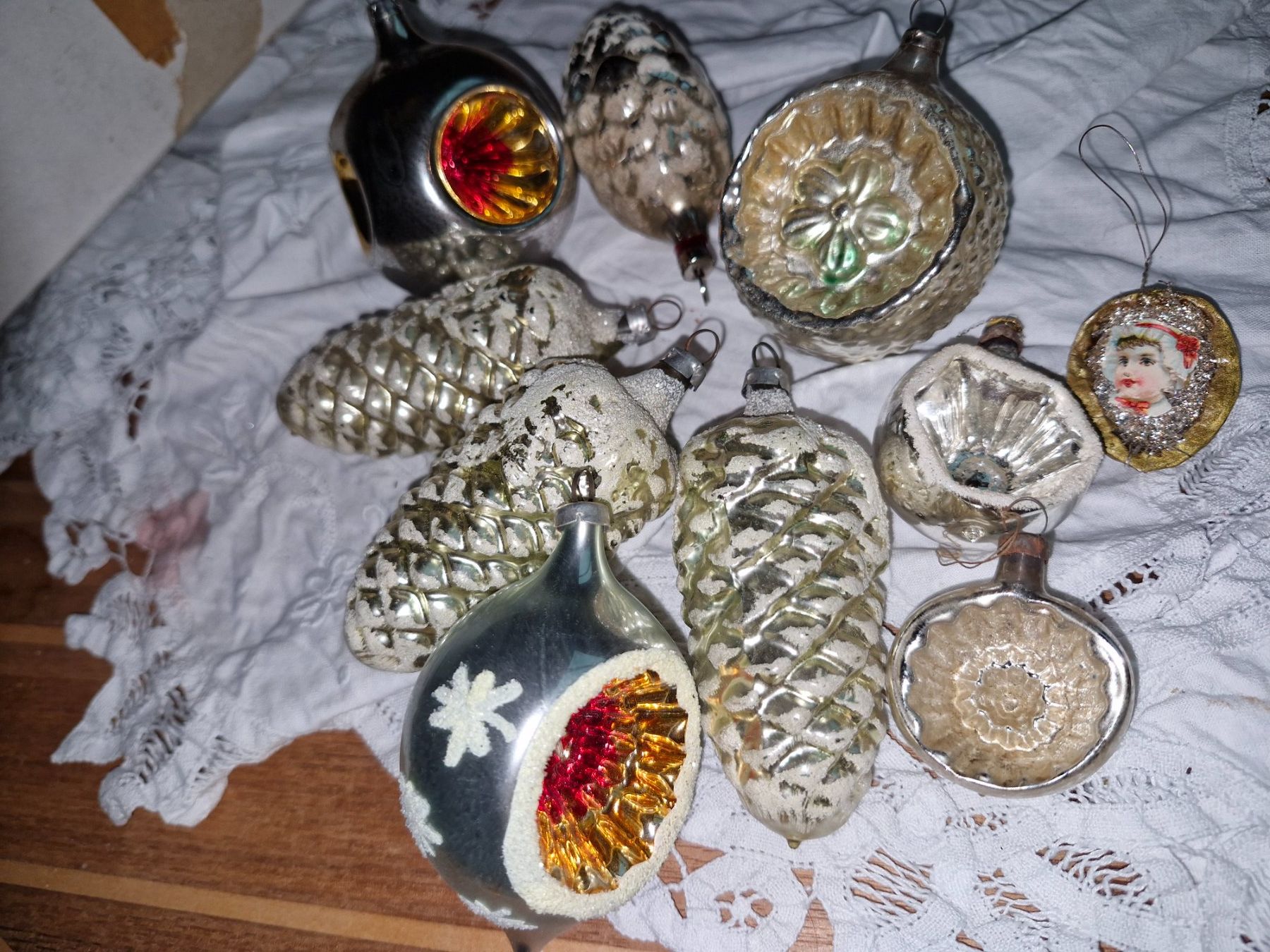 Alle Dekorationen: antiker Christbaumschmuck 1940 – Gebraucht aus Guarda von rue_bpd7 2