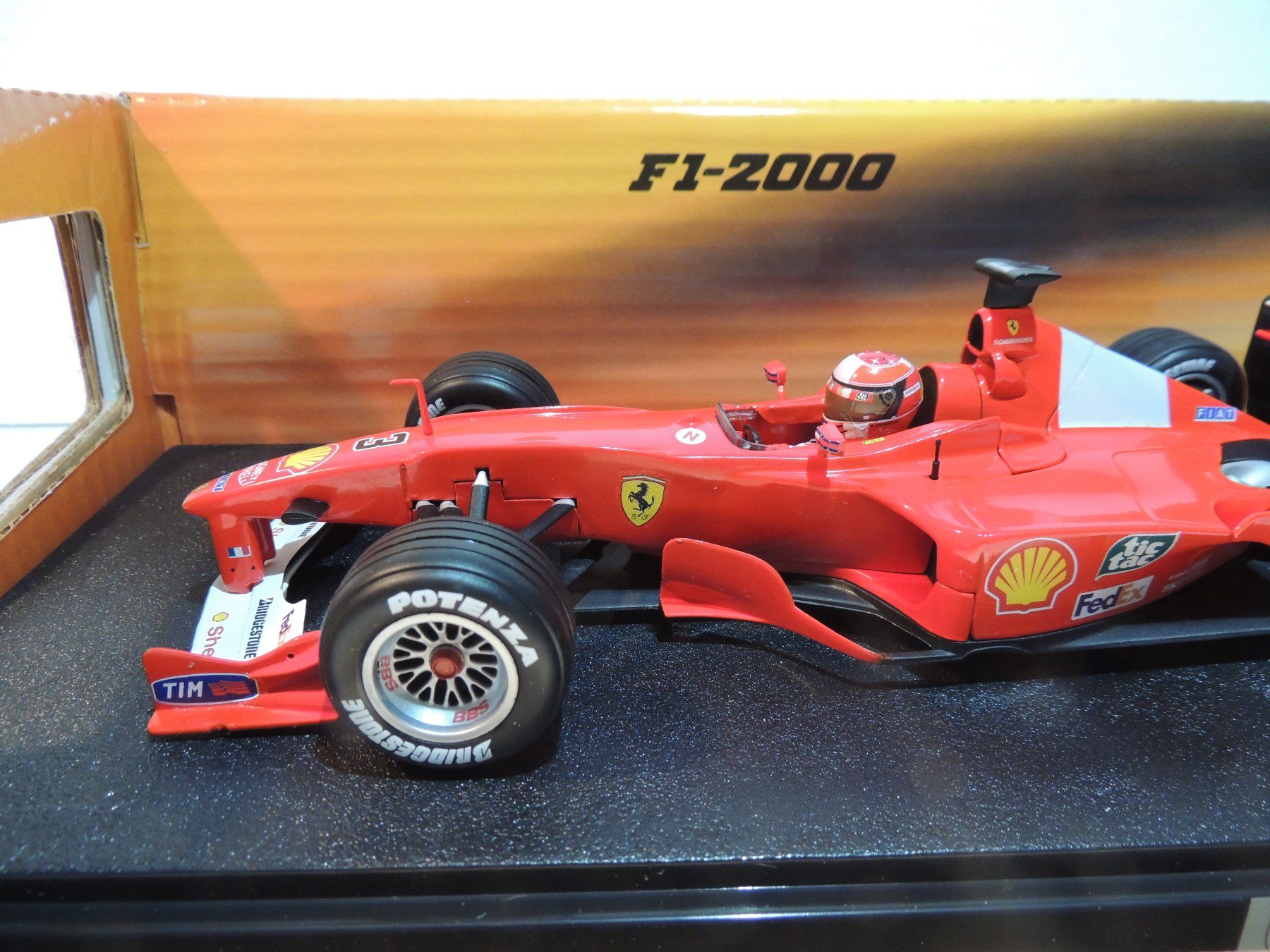 Hot Wheels Modellini d'auto: Hot Wheels Ferrari F1 2000 MSC 1:18 – Usato da Corminboeuf venduto da corbay 1