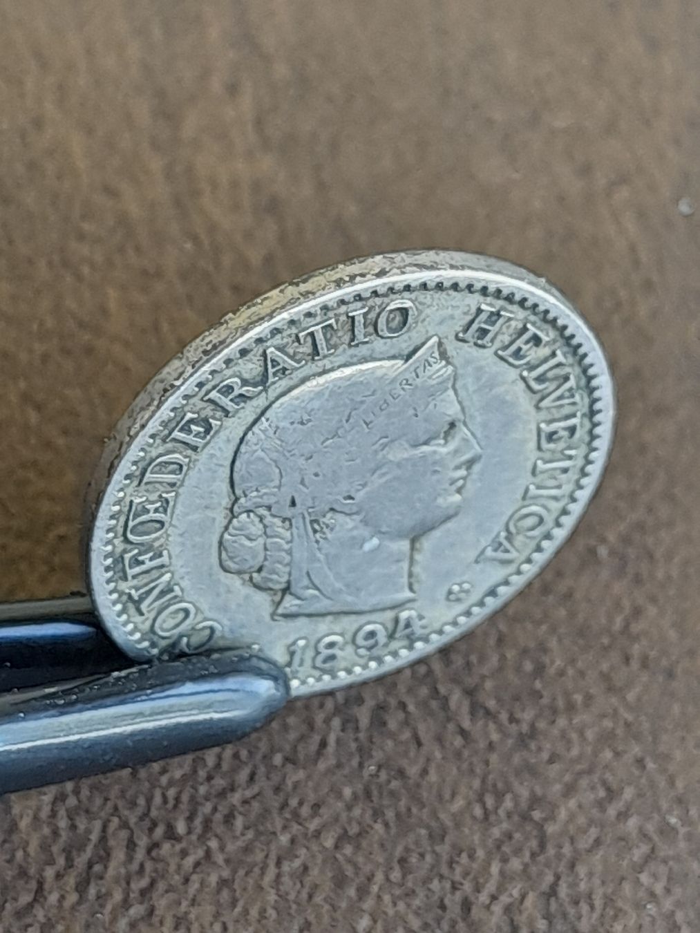 Tutti le monete: 5 Rappen 1894 Schweiz  – Usato da Basel venduto da Basel_20 1
