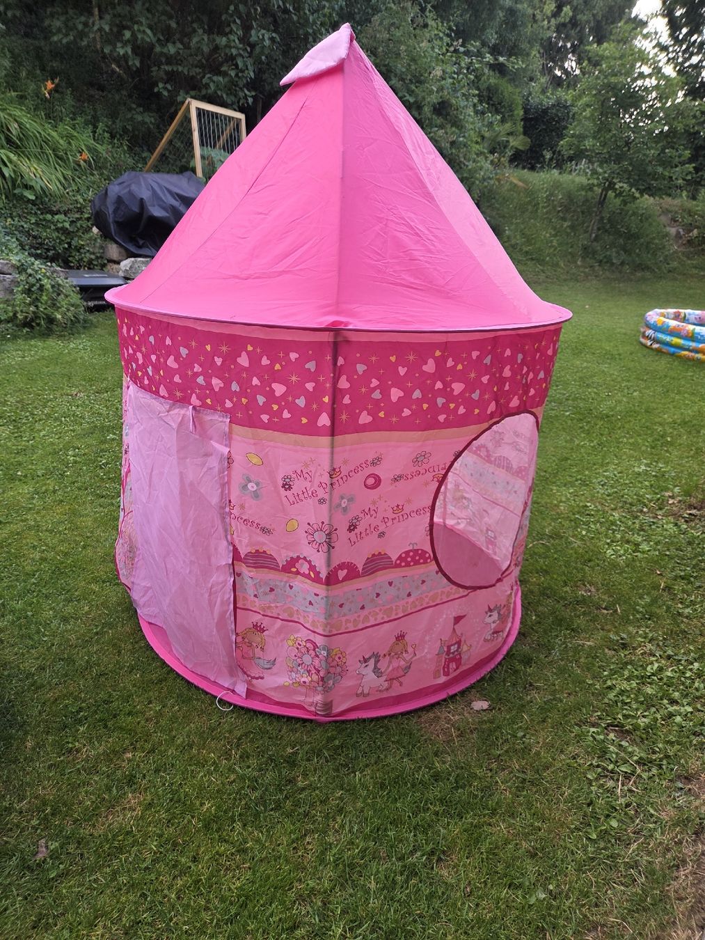 Sonstige Kinderbetten & -möbel: Pink Castle Play Tent – Gebraucht aus Frick von ClaireO