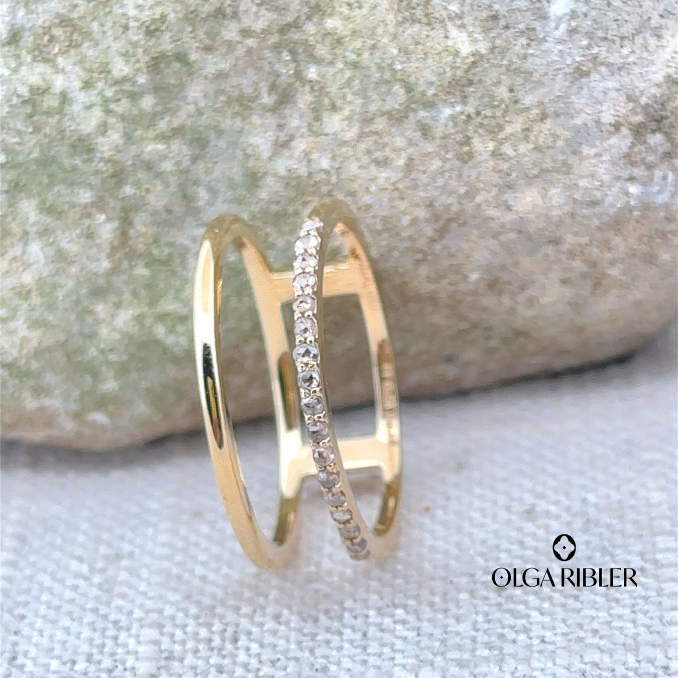 Olga Ribler Bagues: Diamanten Ring Silber Grösse 56 – Neuf (Voir description) à Luzern par Schmuckoutlet 1