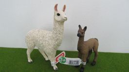 Schleich Lama und Lamafohlen, neuwertig