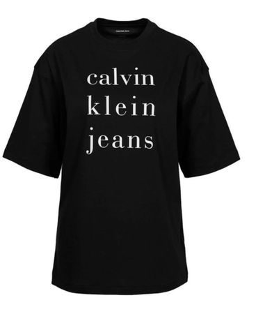 Calvin Klein Jeans T-Shirt Schwarz damen grösse m