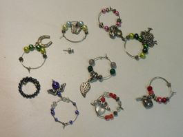 Schmuck Modeschmuck Ohrringe Div Konvolut  3 cm
