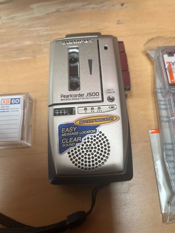 olympus pearlcorder J500 DIV. Zubehör! Preisvorsch Kaufen auf Ricardo