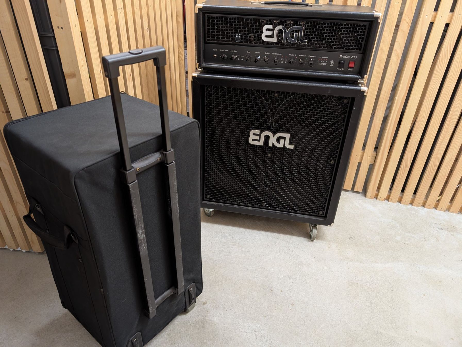 Engl Amplificatori: Engl Fireball 100 + Box E412SG-B + Koffer Gator G-901 – Usato da Arth venduto da hertus 4