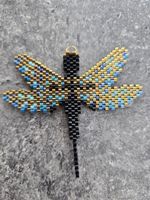 ✨🦋 Pendentif libellule — L’âme du vent 🦋✨ fait main unique