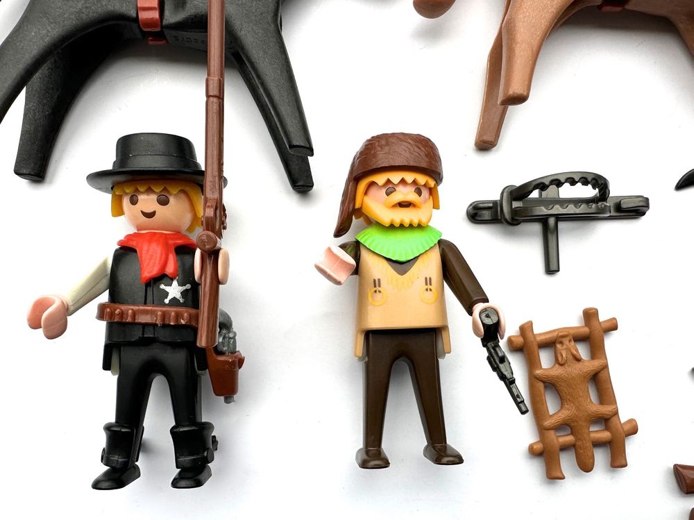 Playmobil western vintage - trappeur cowboy - Le Jouet durable