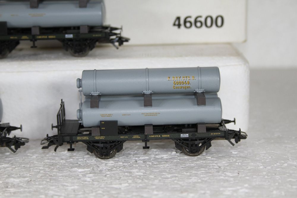 Märklin 46600 K.Bay.Sts.B Wagenset Gaswagen (Gebraucht) in Triesen für ...