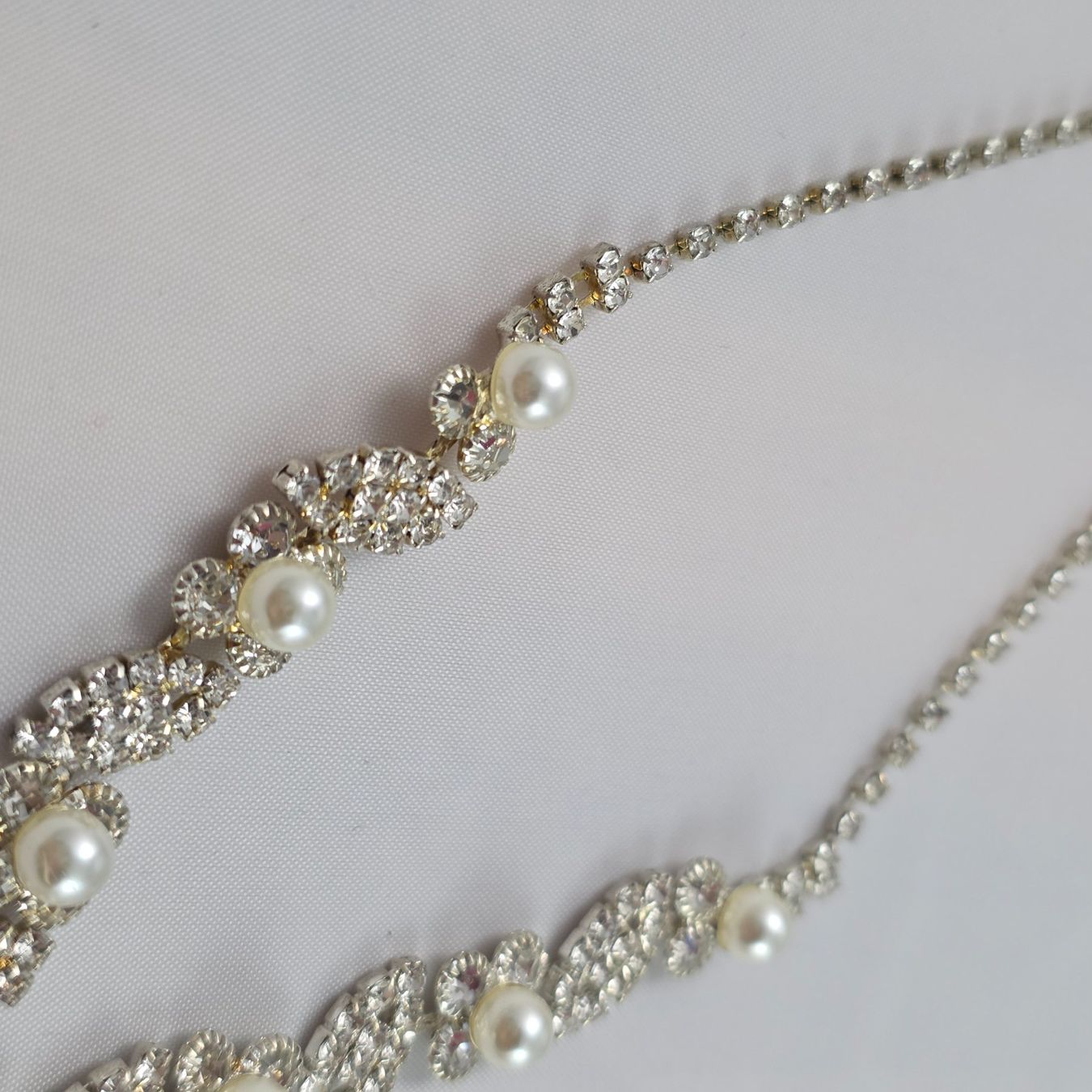 Catenine: Elegante Halskette mit Perle & Strass      672 – Usato da Wald ZH venduto da Martin79 6
