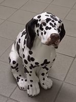 SCHWERER *KERAMIK - DALMATINER - HUND* 18X28/H 45CM/INTAKT