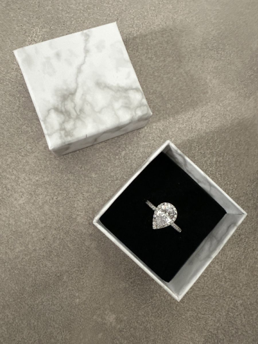 Bagues: Ring mit Zirkonia neu mit Box – Neuf (Voir description) à Dietikon par vithya88
