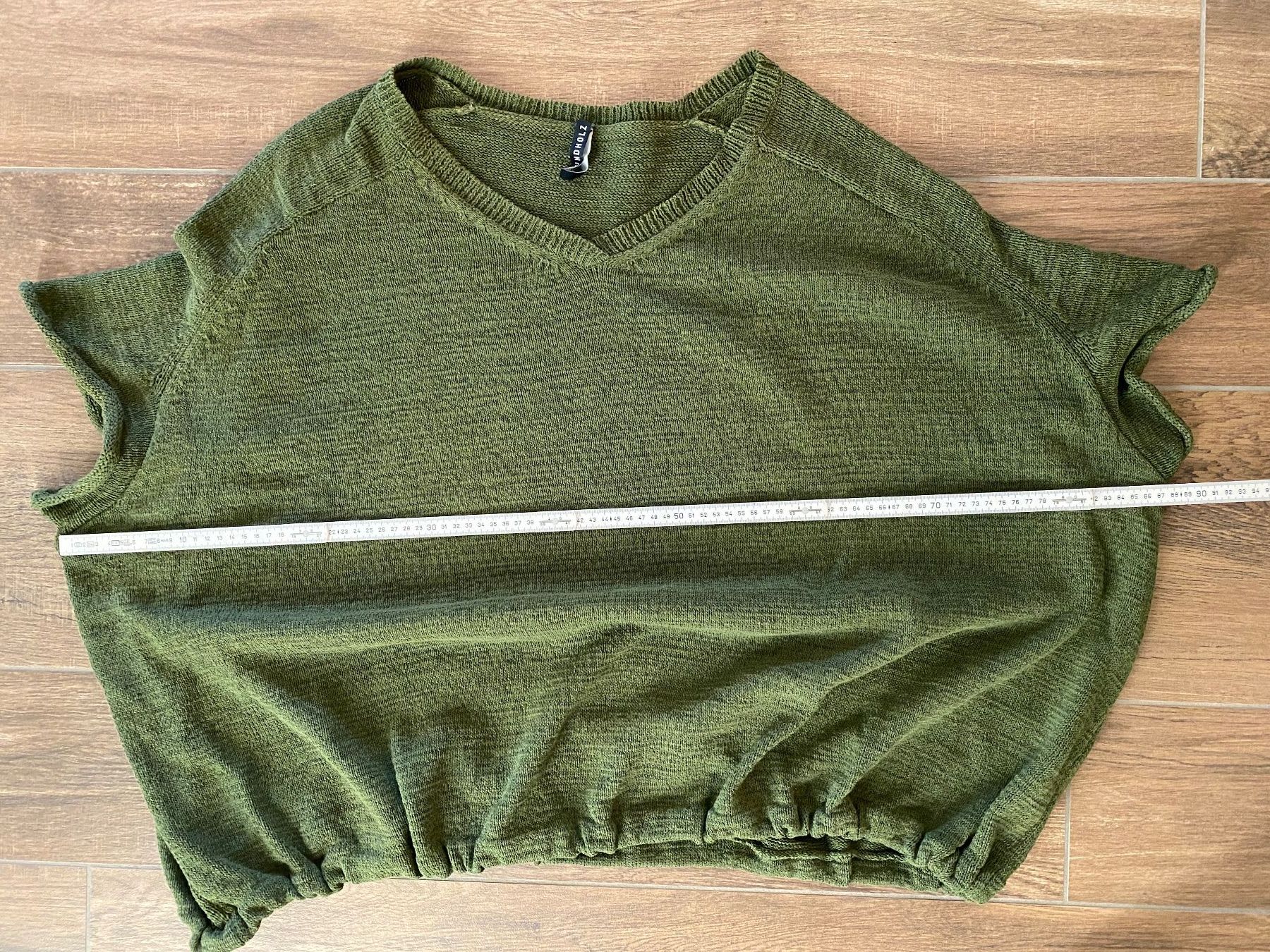 Rundholz Maglioni & Felpe: Rundholz Pullover kurzarm oversized grün Gr. M - XXL – Usato da Arlesheim venduto da san_w9vr 5