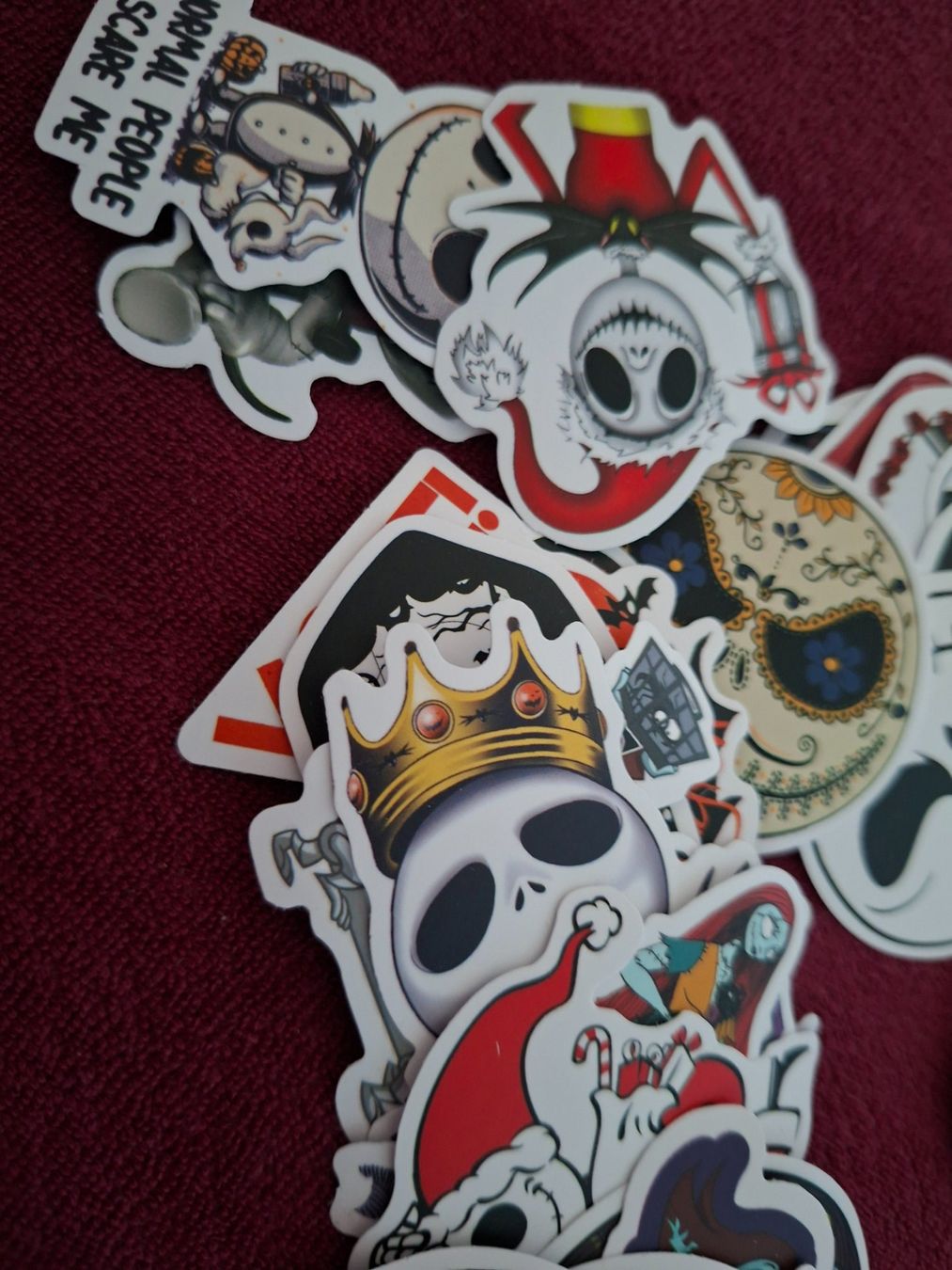 Aufkleber: 50 Sticker: Nightmare before Christmas – Neu und originalverpackt aus Baden von rocket85 4
