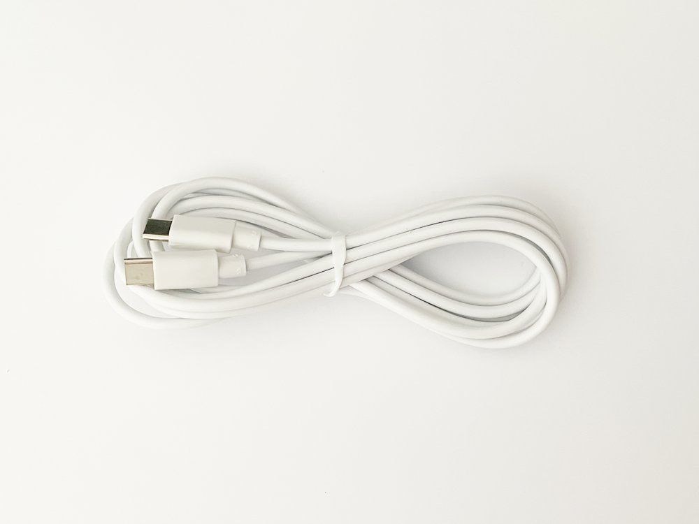 Cavi: USB-C  to USB-C  Kabel, weiss, 2m, 3A, Power&Daten – Nuovo e nell'imballaggio originale da Hinwil venduto da jeglat