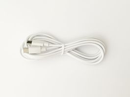 USB-C  to USB-C  Kabel, weiss, 2m, 3A, Power&Daten