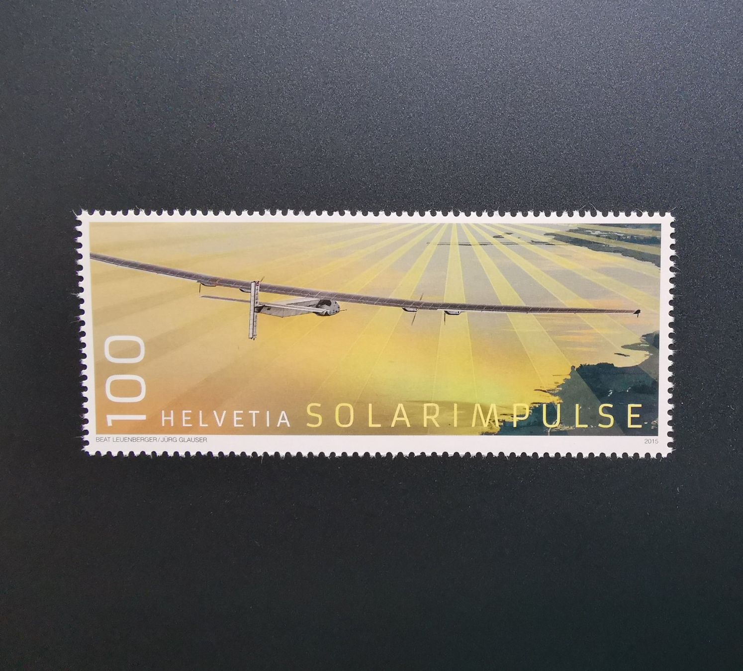 Tutti i francobolli: Schweiz Sondermarke Solar Impulse 2016, postfrisch – Nuovo (secondo la descrizione) da Gümligen venduto da Fairseriver