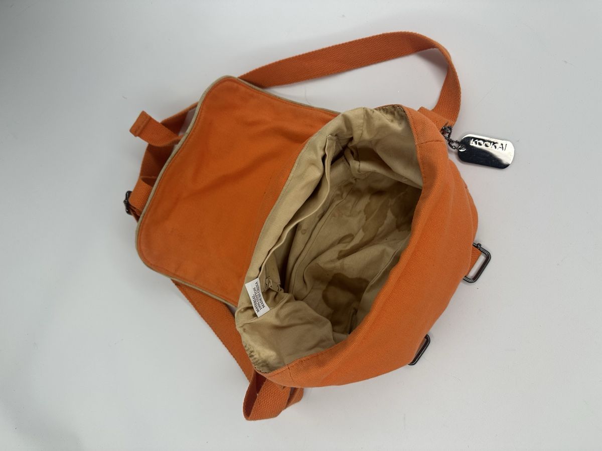 Kookai Borse da donna: Orange Kookai Tasche mit Pailletten – Usato da Luzern venduto da kim221080 5