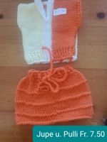 Puppenkleider gestrickt