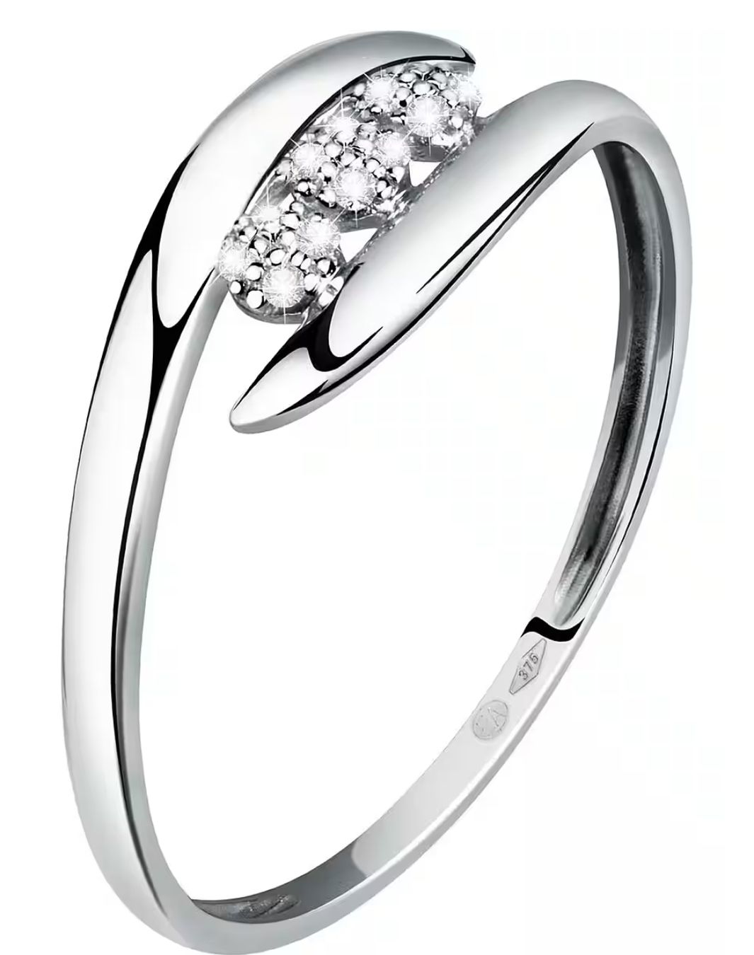 Ringe: Ring Weißgold 12 Diamanten – Neu und originalverpackt aus Hemmental von 18kGold 3
