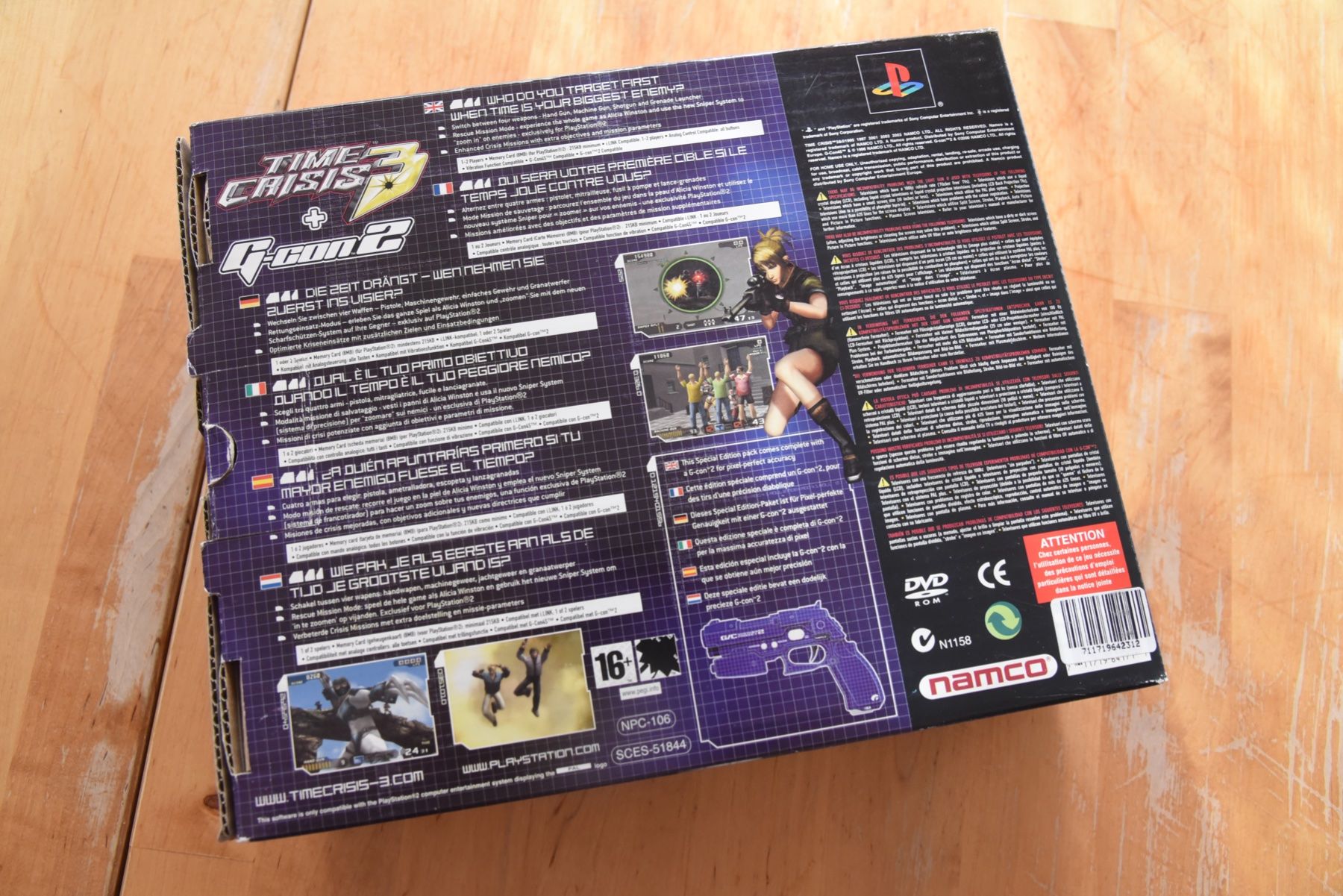 Spiele: Time Crisis 3 + G-Con2 (CIB) – Gebraucht aus Frenkendorf von  1
