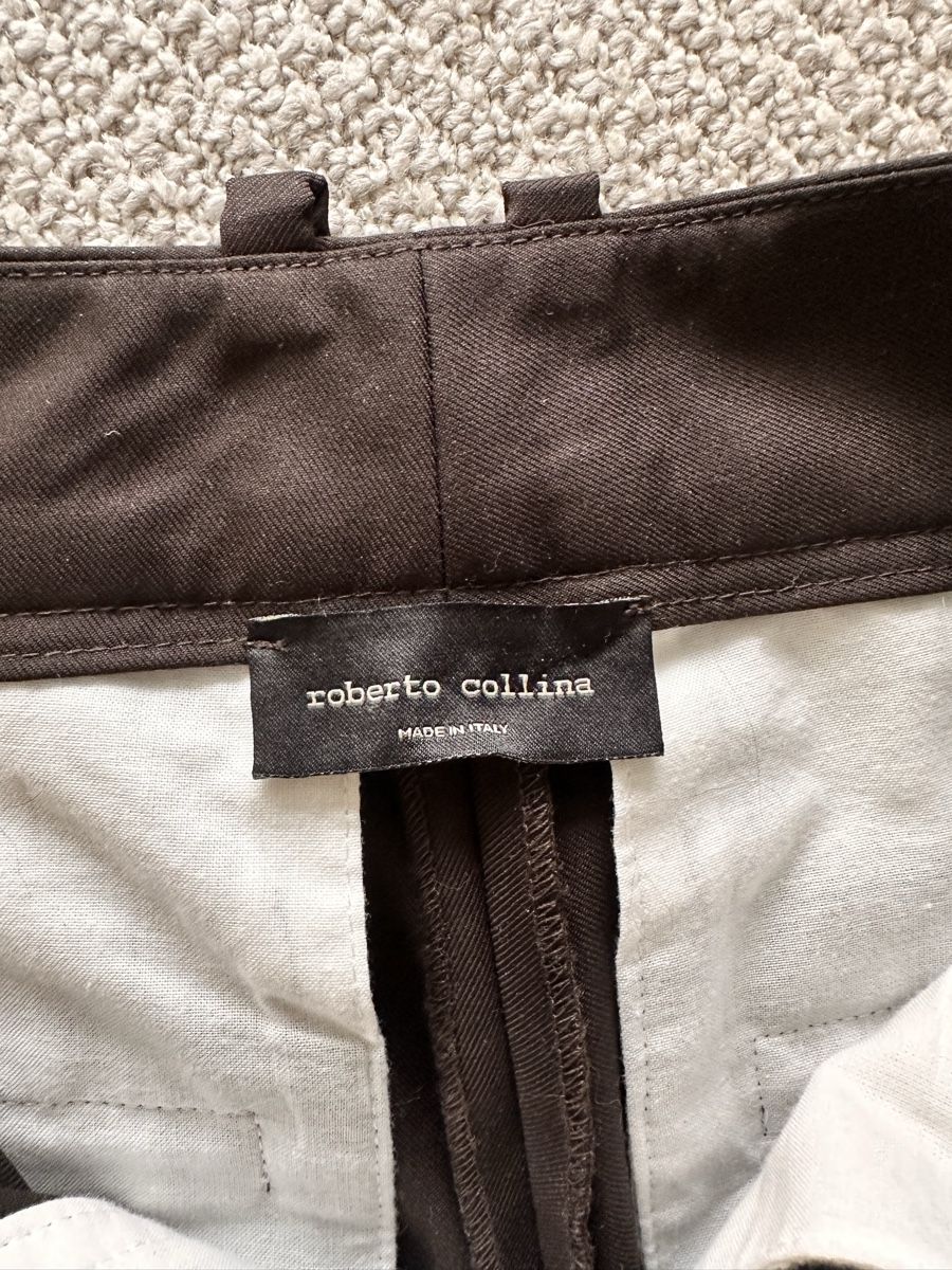 Pantaloni: Roberto Collina wool brown trousers xs – Usato da Zürich venduto da Ele_fashionista 3