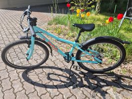 Pyro bike twentyfour large 24'' ultraleichtes velo türkis
