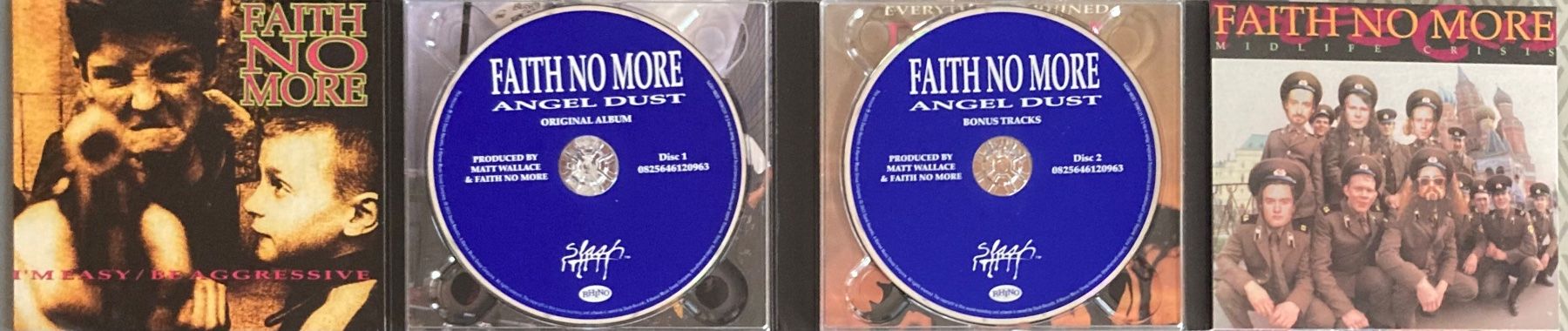 CD: FAITH NO MORE - ANGEL DUST – Usato da Poliez-Pittet venduto da Newtown-Records 3