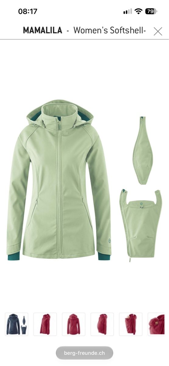 Mamalila Giacche: Mamalia Tragejacke Softshell – Usato da Untersiggenthal venduto da sab_km26 2