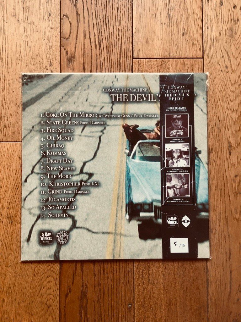 Dischi in vinile: Conway The Machine - The Devil's Reject (Obi pink vinyl) – Nuovo (secondo la descrizione) da Genève venduto da IG-BlakeTheRapDigger 4