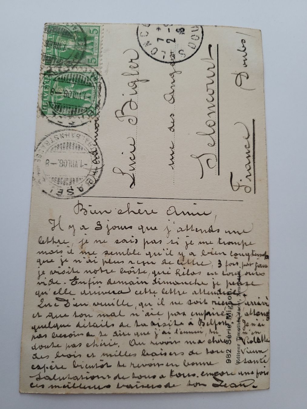 Cartoline postali: Alte Ansichtskarte Basel Fischmarktbrunnen R35 – Usato da nunningen venduto da mic_88k2 2
