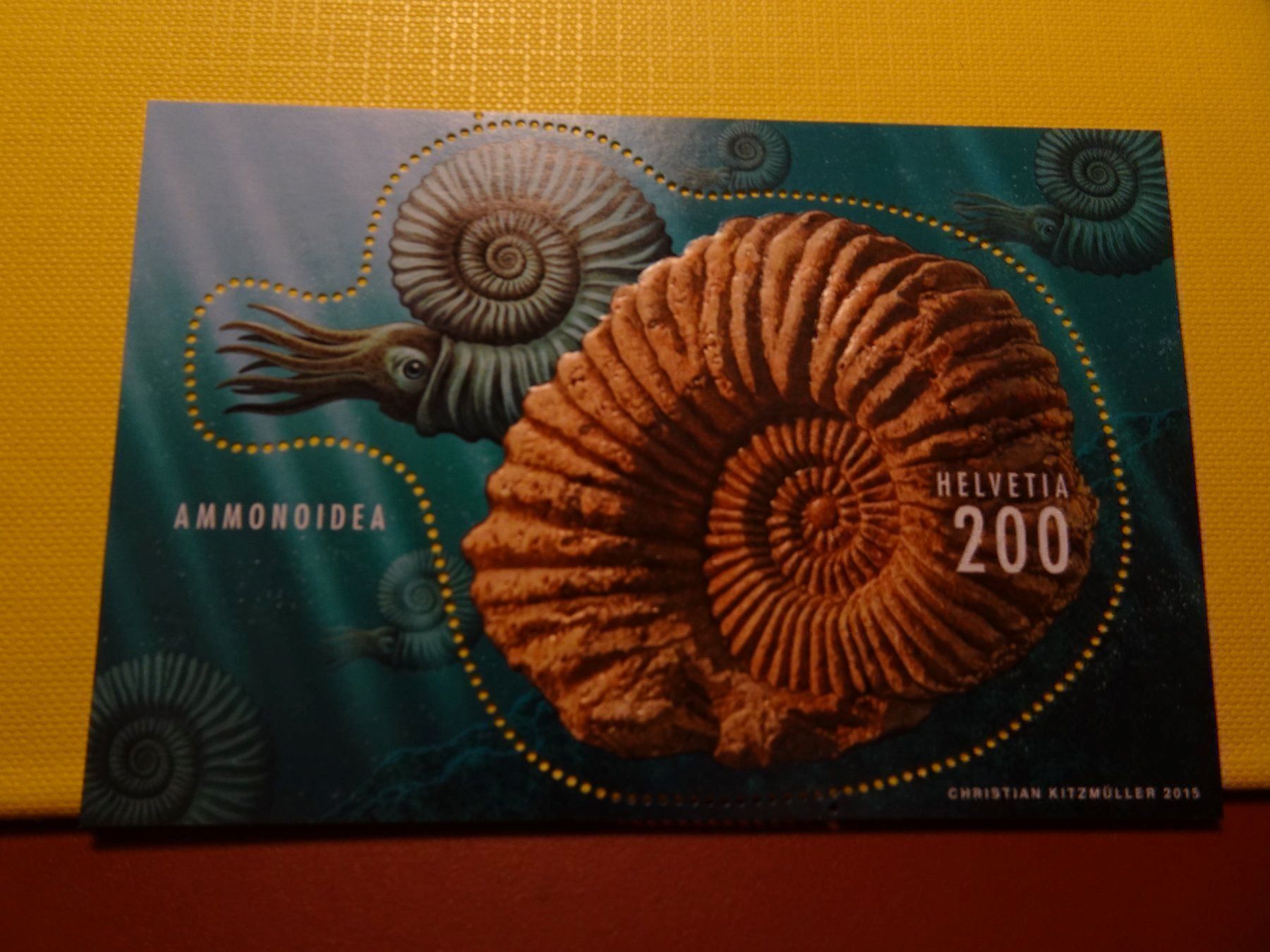 Tous les timbres: 2015, BLOCK AMMONOIDEA; POSTFRISCH – Neuf (Voir description) à Eschenbach SG par eDaisy