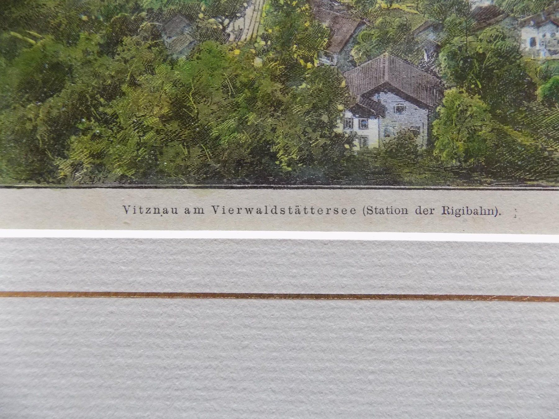 Incisioni: Vitznau Rigi Bahn – Usato da Risch venduto da Rischli15 2